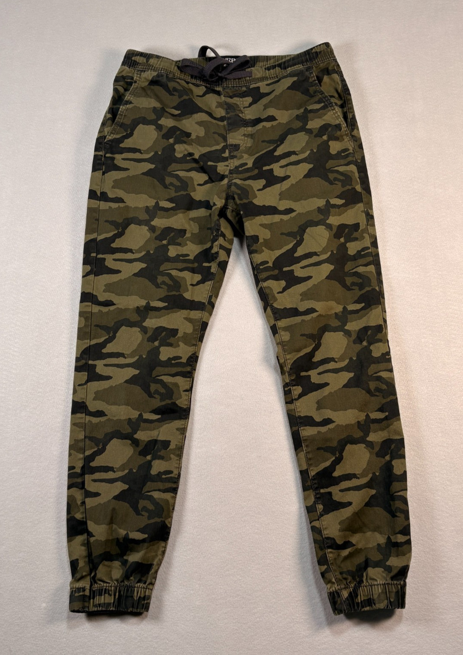 Denizen from Levi's Camo Jogger Pants Elastic Cuff Medium